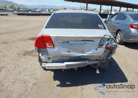 2002 Honda Civic Lx из США, поврежденный, VIN JHMES16522S004887